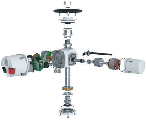 10kW Part Turn Electric Actuator Intelligent Custom Explosion Proof