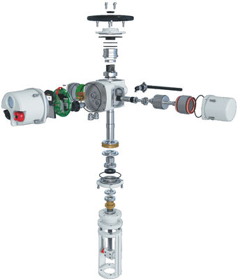 220V Electric Straight Stroke Valve Actuator